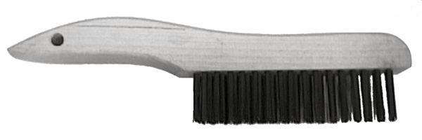 4 Row Short Handle Wire Brush T&E Tools 8846