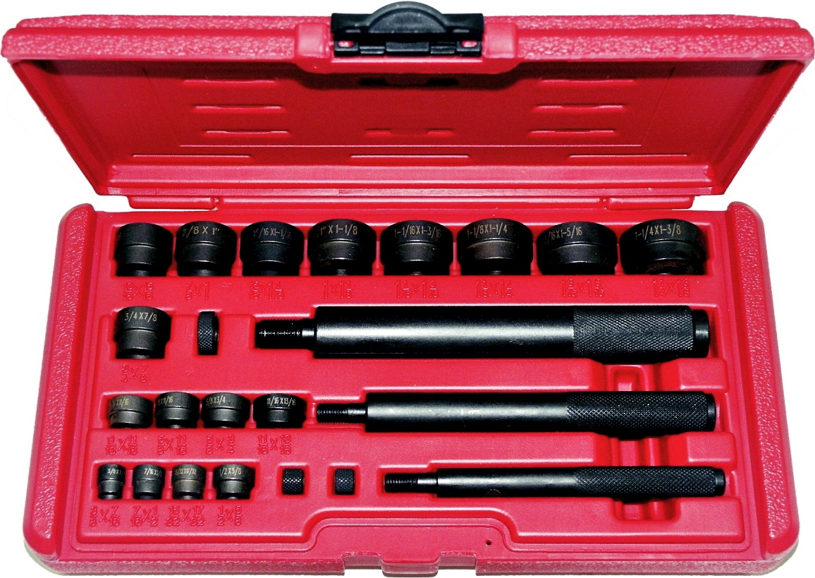 23 Piece Imperial Bushing Driver Set T&E Tools 9002