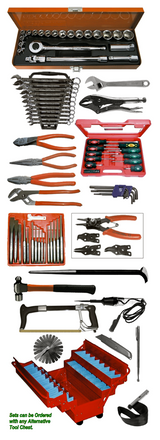 Metric Auto Tools 107Piece Set T & E Tools 9107