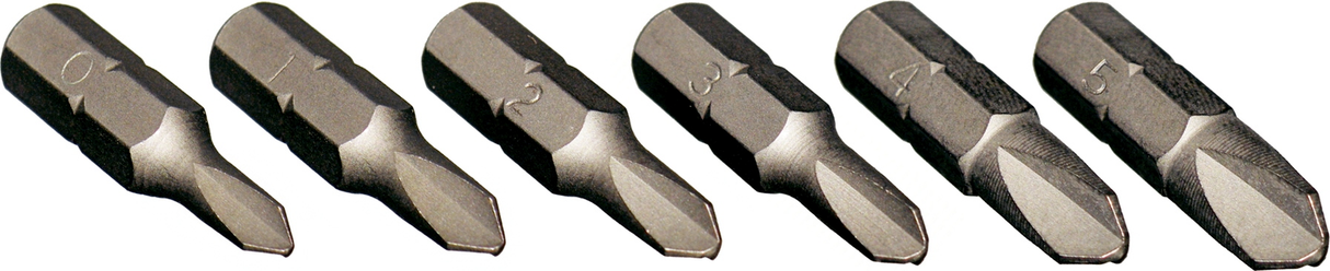 7 Piece Tri-Wing Insert Bit Set T&E Tools 91202