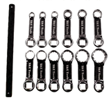12 Piece 3/8" Drive Torque Adaptor Set T&E Tools 93222