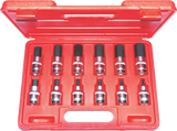 12 Piece SAE In-Hex 1/2" Drive Socket Set (Standard Series) T&E Tools 94111