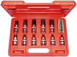 12 Piece Metric In-Hex Socket Set (Standard Series) T&E Tools 94112