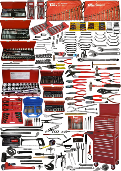 No.9605 - 606 Piece Professional Tradesmans Nut Cracker Tool Set