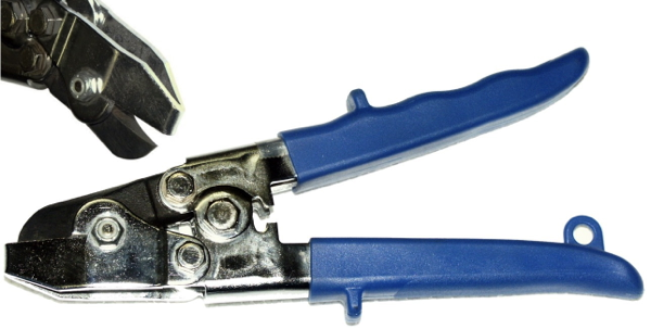 Sheet Metal Corner Cutter & "V" Nozzle Shaping Tool T&E Tools 981