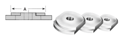 No.A39057 - 4.4" to 4.75"Machinable Plate for #2-1200Sleeve Puller