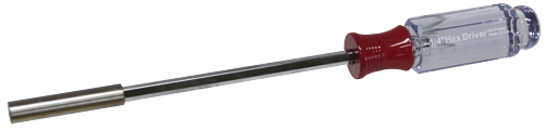 1/4"Hex Magna-Driver Magnetic Bit Driver with Stainless Steel Shaft T&E Tools A72008