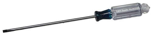 3.2 x 100mm Acetate Slotted Screwdriver T&E Tools A73100