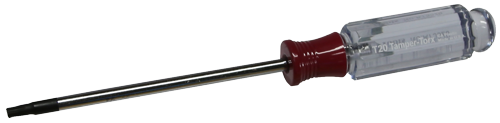 T20 Acetate Tamper Torx-r Screwdriver T&E Tools A75520