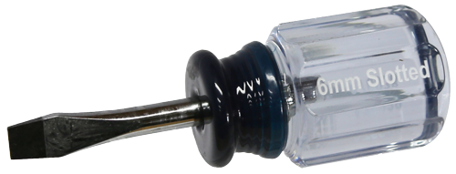 Slotted Acetate Screwdriver (6 x 38mm) T&E Tools A76038