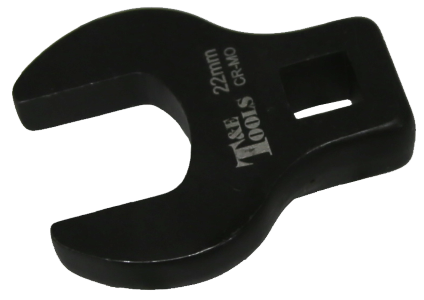 22mm  x 3/8"Dr. Crowsfoot Wrench T&E Tools BCF22-M