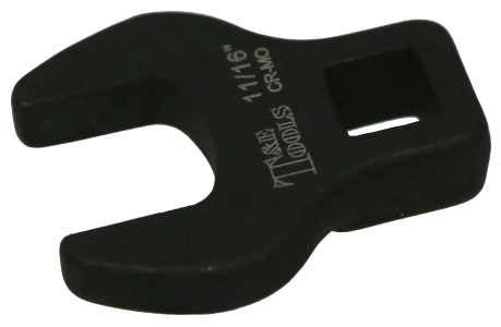 11/16" x 3/8"Dr.  Crowfoot Wrench T&E Tools BCF22