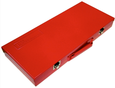 Red Metal Case (422 x 182 x 50mm) T&E Tools C1115