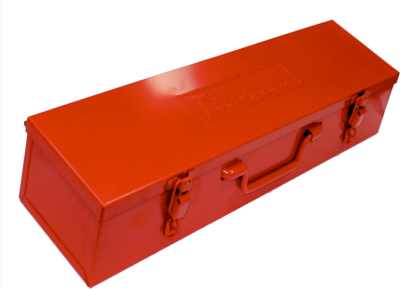 Red Metal Case 1" Drive Deep Impact Socket Tin T&E Tools C1134