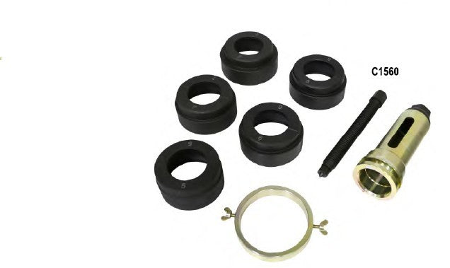 Truck Front Axle Shaft Bearing Puller T&E Tools C1560