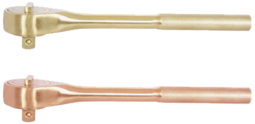 Ratchet 3/8"Drive Handle (Copper Beryllium) T&E Tools CB120-1002 No Spark Tools