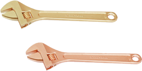 300mm Adjustable Wrench (Copper Beryllium) T&E Tools CB125-1010