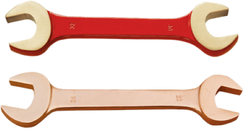 3/8" x 7/16" Open End Wrench (Copper Beryllium) T&E Tools CB147-1006