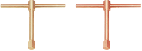 14mm Sliding "T" In-Hex Wrench (Copper Beryllium) T&E Tools CB172-14