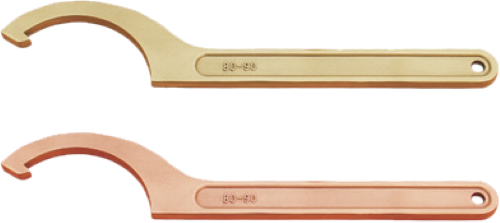 95-100mm Hook Wrench (Copper Beryllium) T&E Tools CB173-95