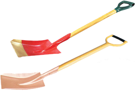 240mm Square Mouth Shovel. (Copper Beryllium) T&E Tools CB198-1004