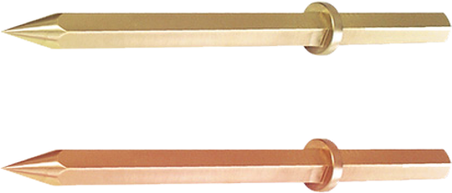 150mm Bull Point Pneumatic Chisel  (Copper Beryllium) T&E Tools CB223-1002