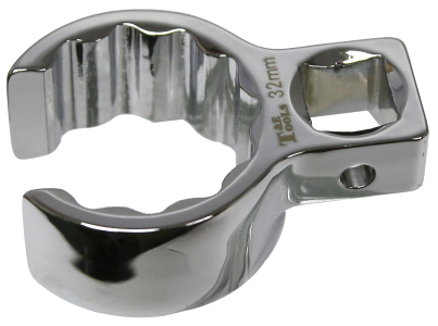 32mm x 1/2"Drive Crowsfoot 12Pt Flare Nut Wrench T&E Tools CF1332M