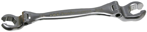 1/2" x 9/16" 6 Point Flex Head Flare Nut Wrench T&E Tools CM1618
