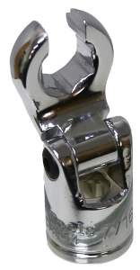 7/16" x 3/8"Drive Flex Head Flare Nut Wrench T&E Tools CMF14