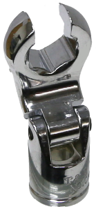 14mm x 3/8"Drive Flex Head Flare Nut Wrench T&E Tools CMF14M
