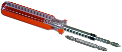 Motorcycle 1/4" Hex Bit Screwdriver T&E Tools CR015