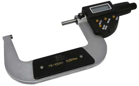 Digital Outside Micrometer (75 to 100mm) T&E Tools DM1620-4