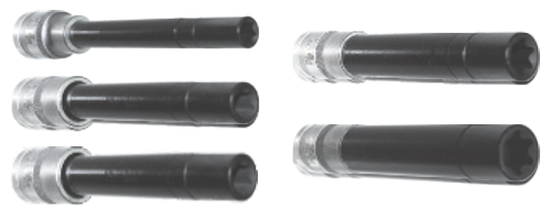 5 Piece 1/2" Drive Torx-r E-Series Extra Deep Socket Set  T&E Tools E0605