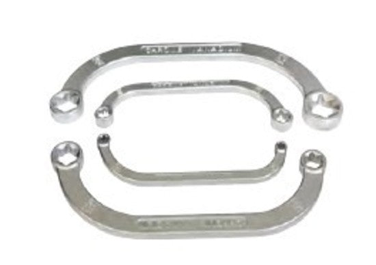 4 Piece "E" Series Ring Wrenches T&E Tools E5700