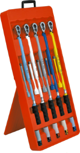 Preset Torque Wrench 15 Piece Set (For Wheel Stud Service) T&E Tools FPS515P
