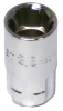 M13 Drive 3/8" Hollow Socket T&E Tools GR12212