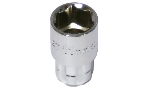 M13 Drive 11mm Hollow Socket T&E Tools GR52211