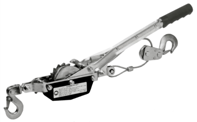 Ratcheting Cable Puller 1 Ton Hand Power Puller T&E Tools HP117 HP111