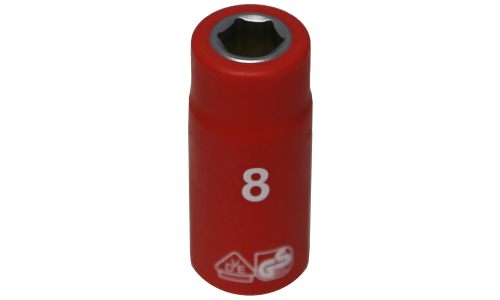 6 Point VDE Insulated Socket (8mm) T&E Tools IS20082