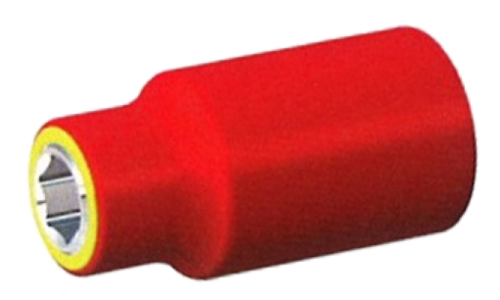 No.IS30122 - 3/8" x 1/4"Dr. 6Pt VDE Insulated Socket