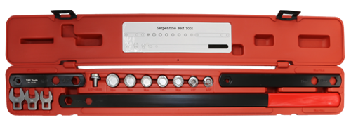 14 Piece Serpentine Belt Tool Set T&E Tools J4105