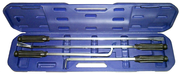 Heavy-Duty Pry Bar Set T&E Tools J5500 with handles