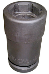 Budd Wheel Socket 1" Drive 5 Piece Set T&E Tools J9905