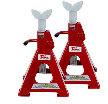 6 Ton Jack Stand (Set Of Two) T&E Tools JS006