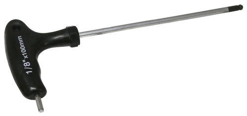 T-Handle Ball Hex Key 1/8" T&E Tools M1208