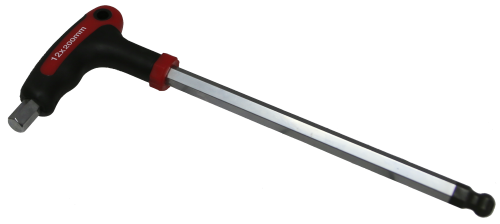 12mm T-Handle Ball Hex Key T&E Tools M1395