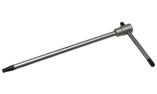 T40 3 Way Sliding "T" Torx Key T&E Tools M2440