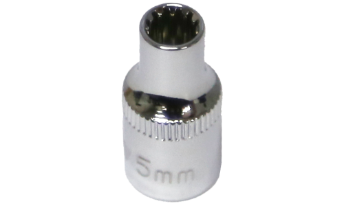 5mm x 1/4"Dr. Multi Lock Socket T&E Tools M5205