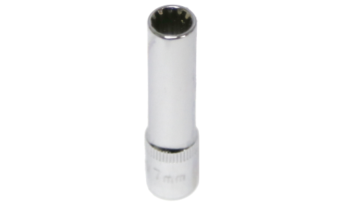 7mm x 1/4"Drive Deep Multi-Lock Socket T&E Tools M5207L