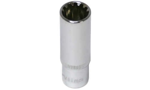 11mm x 1/4"Drive Deep Multi-Lock Socket T&E Tools M5211L